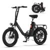 INVANTI EB11 Electric Bike  500W Folding Bike 48V 10.4AH 7S Shimano Electric Bicycle