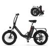 INVANTI EB11 Electric Bike  500W Folding Bike 48V 10.4AH 7S Shimano Electric Bicycle